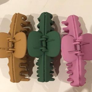 Trio of Hair Clips